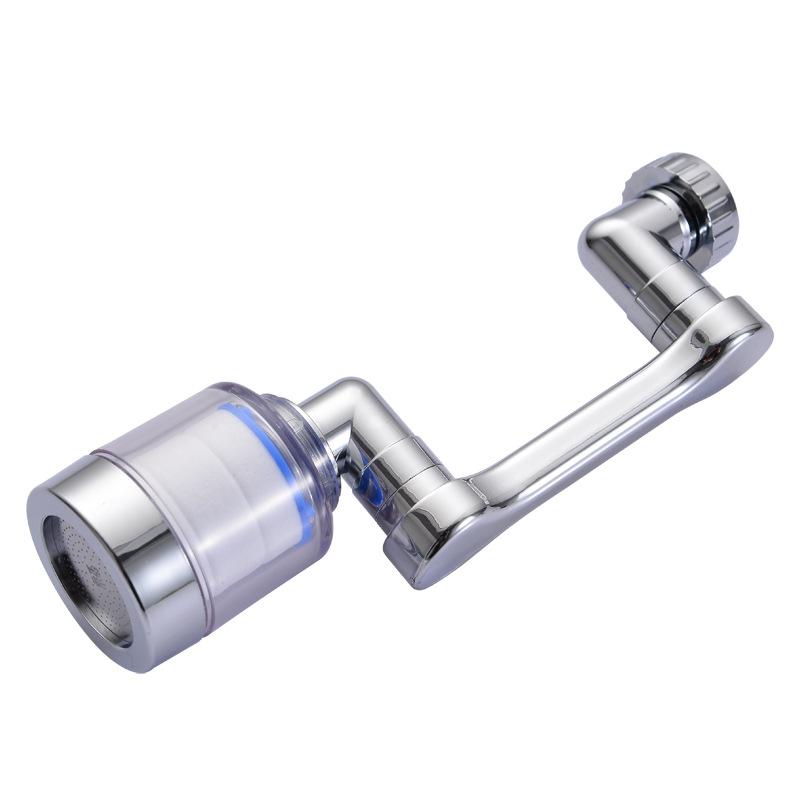 New Swivel Faucet Water Filter Remove Chlorine Heavy Metals Filtered Showers Head Soft Hard Water Bath Filtration Purifier 1080°