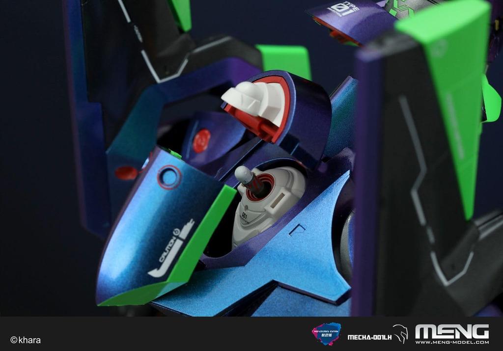 GSI Creos Monmodel Humanoid Decisive Artificial Human Evangelion Iridescent Approximately 47cm Plastic Model Kit General-Purpose Weapon, Unit-01 Ver.