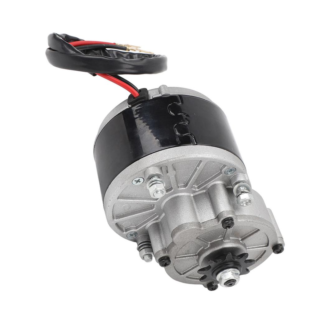 MY1016Z 24V 350W Gear Reduction Electric Motor Aluminum Copper 3000RPM DC Brushed Motor for Motorcycle