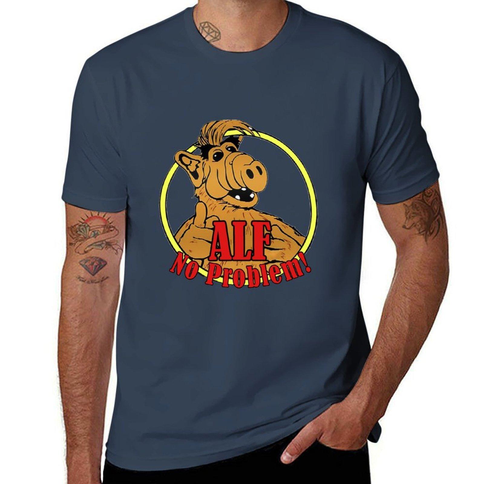 Alf No Problem Tshirt Quick Dry Fishing Tshirt S