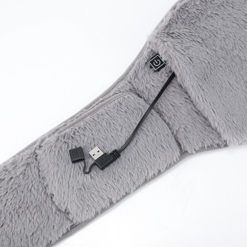 Electric Heating Belt Hand Warmer Winter Heater Waist Warmers Hot Compress Abdominal Lumbar Uterus Warming Pad Usb Charging