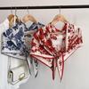 Autumn Korean Herringbone Silk Triangle Scarf: Stylish Headscarf, Neck Scarf, or Shawl for Internet Celebrities.