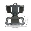 Chest Phone Mount Holder Plate for Activities Fishing Outdoor Sports