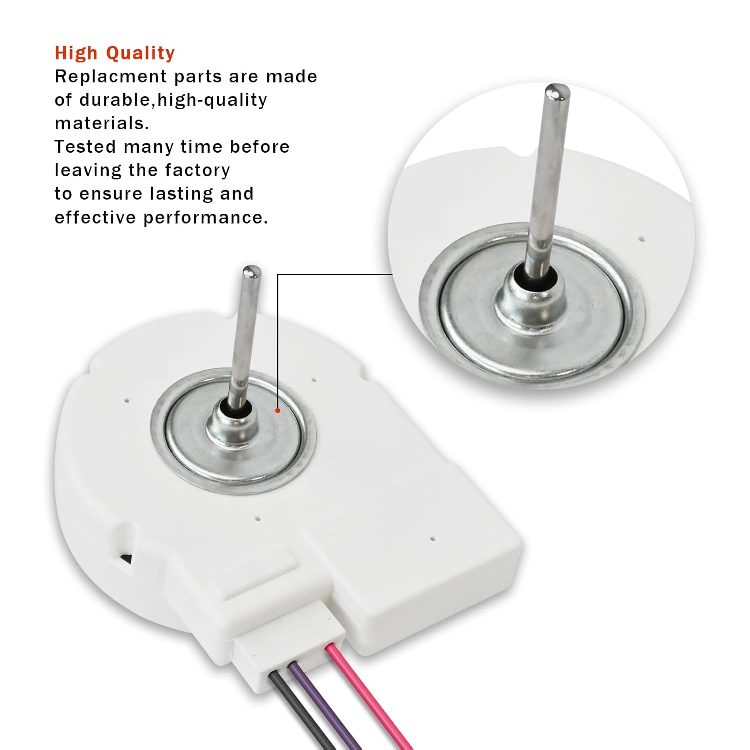 Вентилятор холодильника 12В 4Вт Запасные части для двигателя вентилятора испарителя холодильника, Вентилятор конденсатора холодильника BCD-330WTV 50240401000P ZWF-04-4