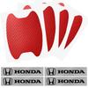 Car Door Sticker Carbon Fiber Scratches Auto Handle Protection Film For Honda Fit Mugen Insight Type S R VTEC Modulo Vezel SiPilot Fit XRV CRV HRV Dio