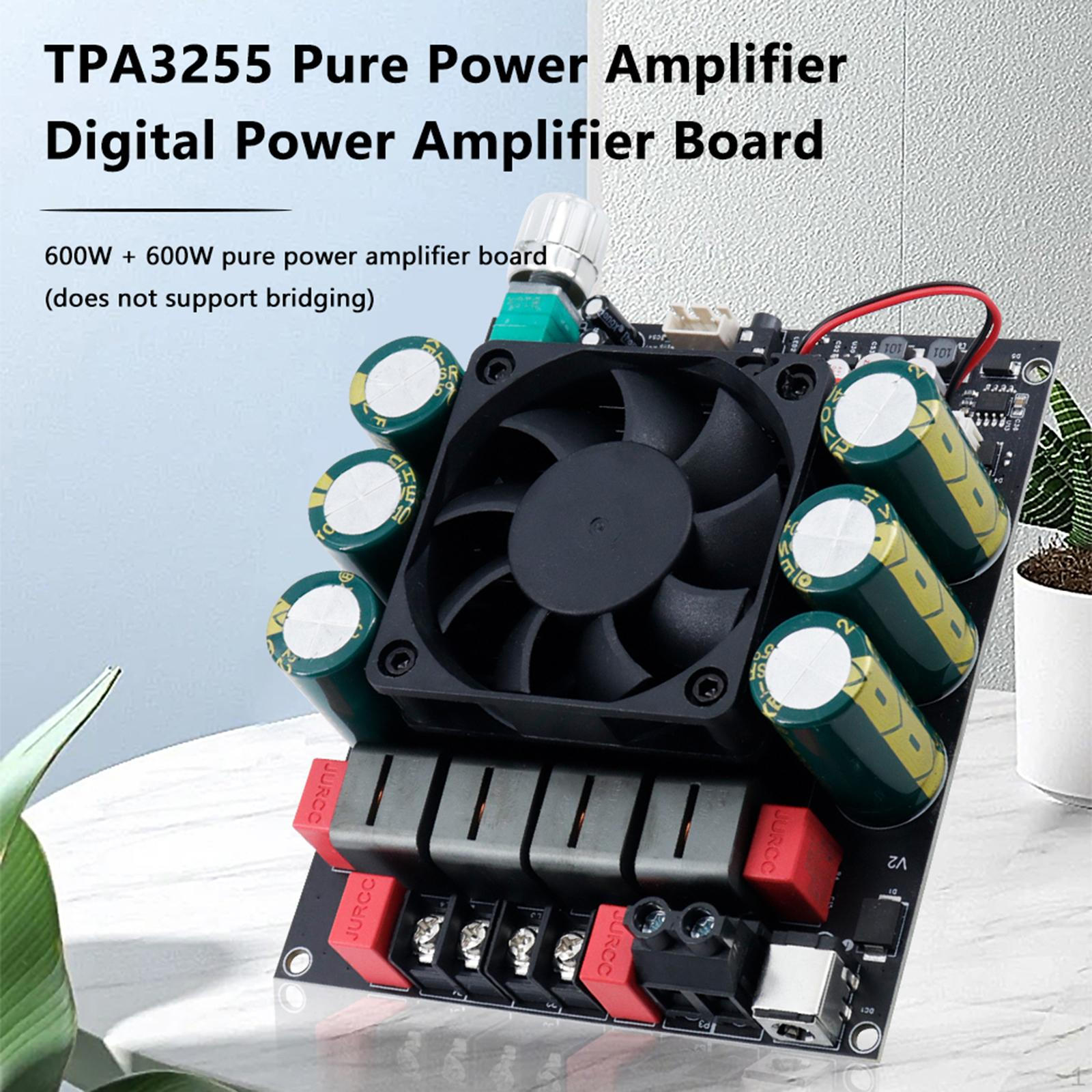 

Power Amplifier Board Audio with High and Low Tones TPA3255