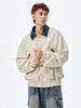 ACU Menswear | Men's Color Block Corduroy Lapel Jacket - 2026 Autumn/Winter High-End Casual Patchwork
