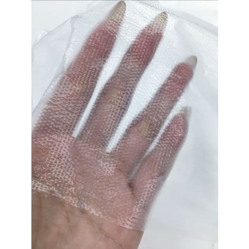 Japan Pack Storage Bags, Semi-Transparent, Small, 18cm Wide X 25cm Long, 0.008mm Thick, 300 Count, Embossed, Easy-Open, Compact, SSB11 (Pack of 4)