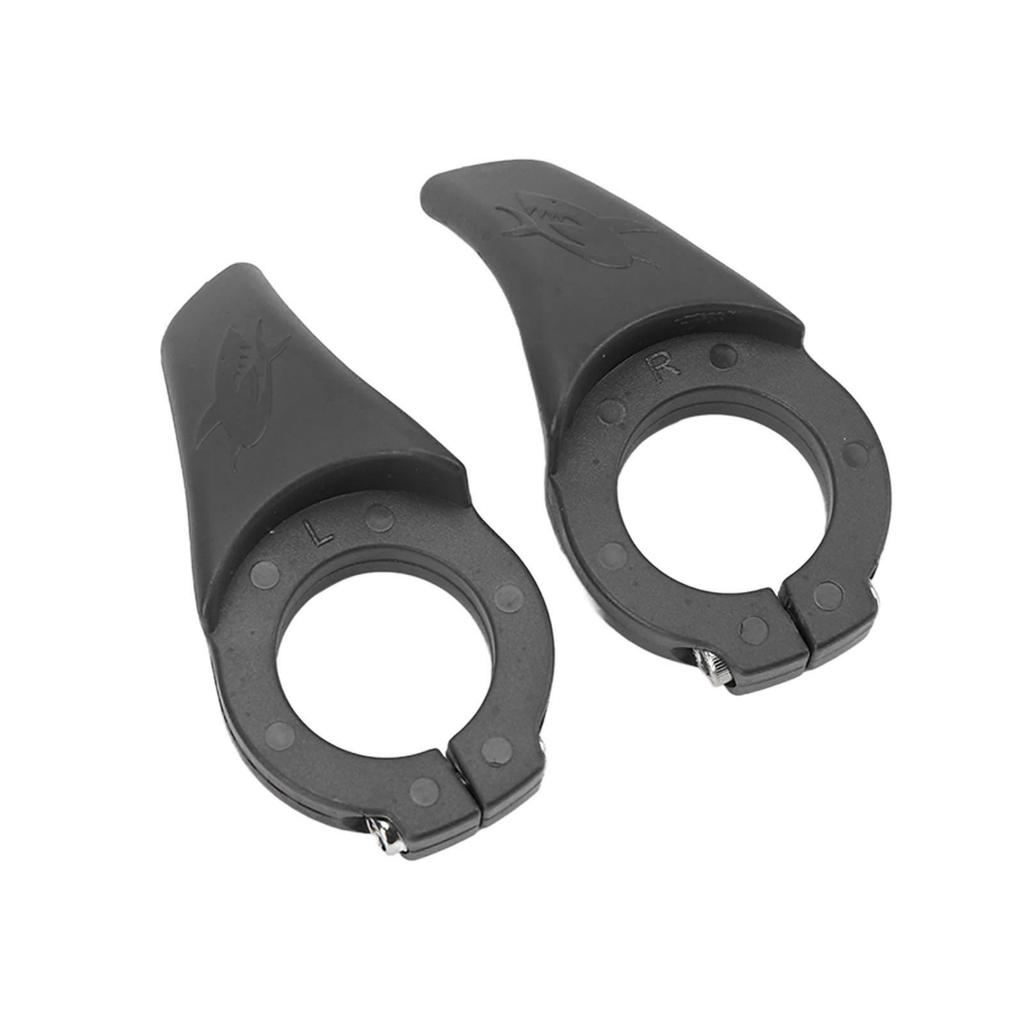 1 Pair Handlebar Thumb Rest Wear Resistant Thumb Force Grip Bicycle Bar End for Mountain Bikes