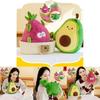Adorable Original Creative Flip Plush Toy Dragon Fruit Dinosaur Doll Birthday Gift