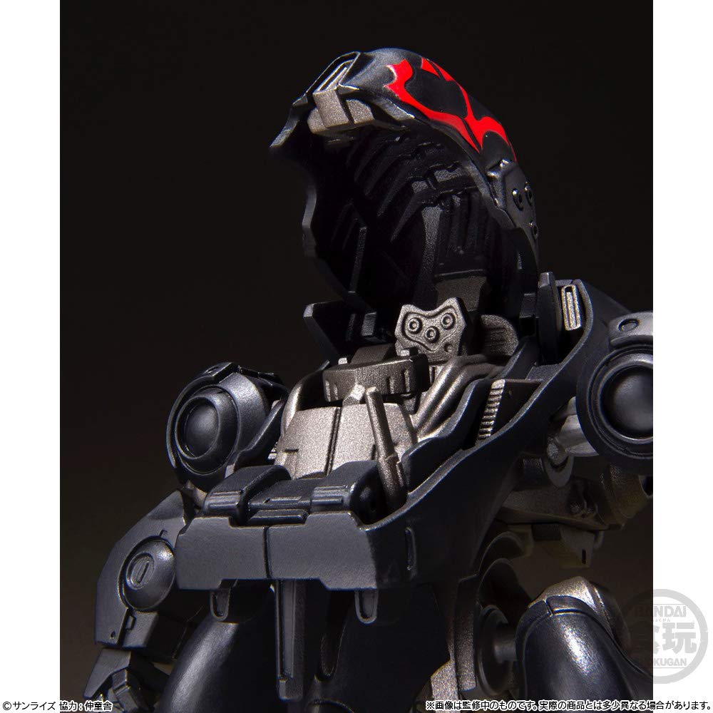 Super Mini Plastic Blue Knight Belzerga Story Candy Trooper Votoms Blue Knight Belzerga Vol.4 (3 Pieces) Toy/Gum (Armored Story)