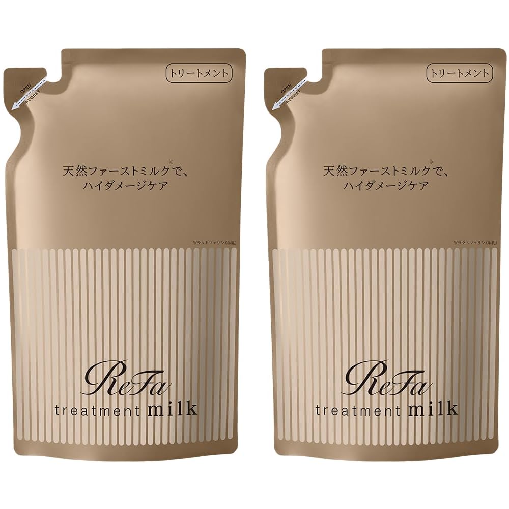 ReFa Milk Protein White Amber Milk Tea Treatment 2 Pack 200g