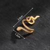 Gold Snake Shape Women's Ear Cuff (No Piercing Needed) - Unique Jewelry Accessory