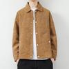 Autumn Men's Jacket Jacket Top Loose Corduroy Striped Velvet Japanese Retro Casual Fashion Trend Men's Jacket