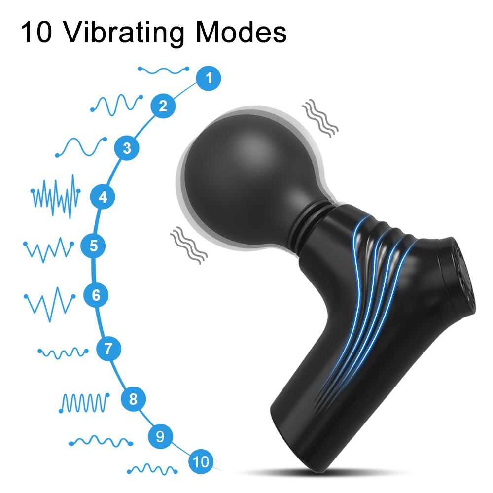Mini Vibrator for Women Massage Gun Muscle Relax Electric Massager Clitoris Stimulator Rechargeable Massager Sex Toys Adult