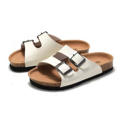 Spring and Autumn Fashion Children's Cork Slippers Boys' One-Word Cool Slippers Tide Girls' Beach Shoes Cross-border