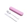 Portable Stainless Steel Cutlery Set: Spoons, Chopsticks, Knife, Fork - Three-Piece Set
