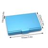 Creative Business Card Case Aluminum Alloy Card Holder Metal Box Cover Credit Men Business Card Holder Card Metal Wallet