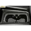 For Jeep Compass  Carbon Fiber Inner Front Cup Holder Cover Decor Ring