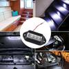 2PCS 6 LED Car License Number Plate Light For SUV Truck Trailer Van Tag Step Lamp White Bulbs Car Products License Plate Lights License Plate Lights