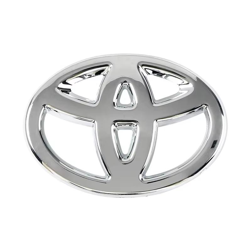 BBcl3 Emblem Badge 6.5x4.5cm Sticker for Toyota Corolla Camry RAV4 Yaris Vios Hilux Prius CHR Car Steering Wheel Center Logo Styling