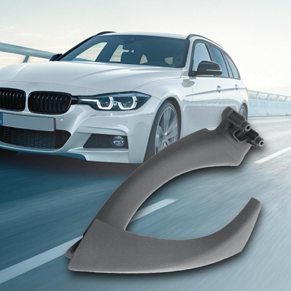 Door Pull Handle Replacement L/R Door Pull Inner Trim Cover Interior Door Handle Replacement Kit for BMW 3 Series E90 2005-2012