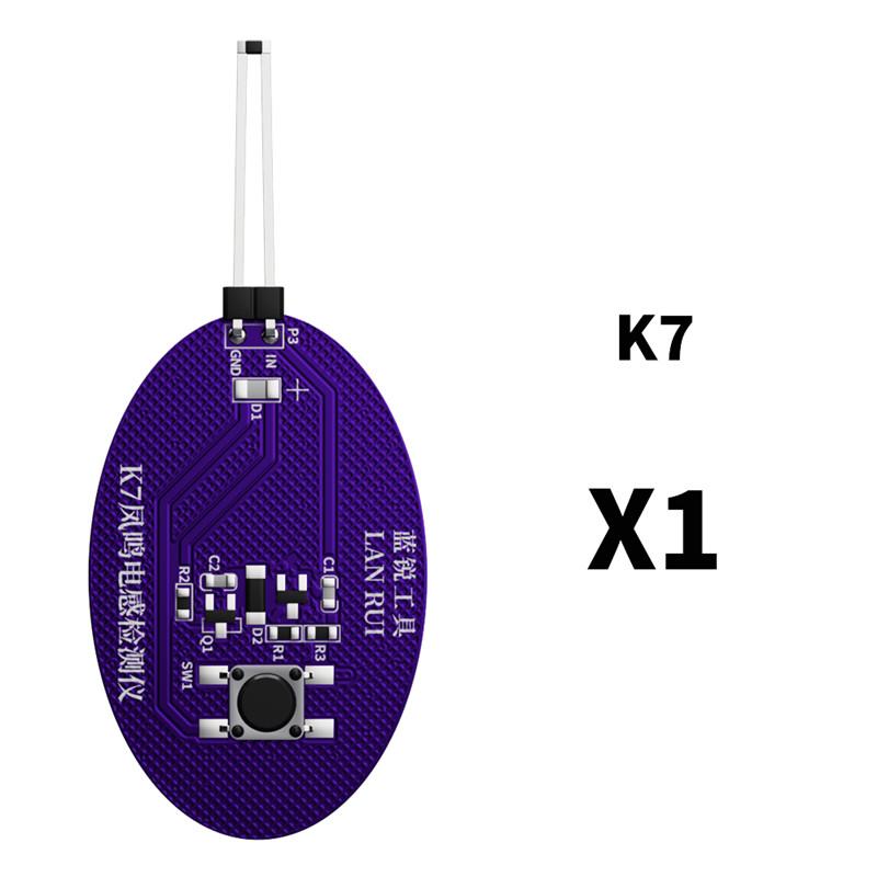 

Lanrui K7 Inductance Tester for Mobile Phone Motherboard Repair Electromagnetic Detection Device with Red Light Fault Indicator