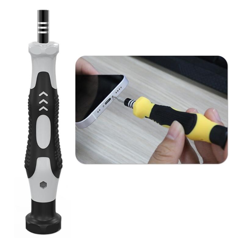 Multifunctional 115Piece Screwdriver Tool Featuring Magnetic Tip For Efficient DIYer And Electronic Device Maintenance