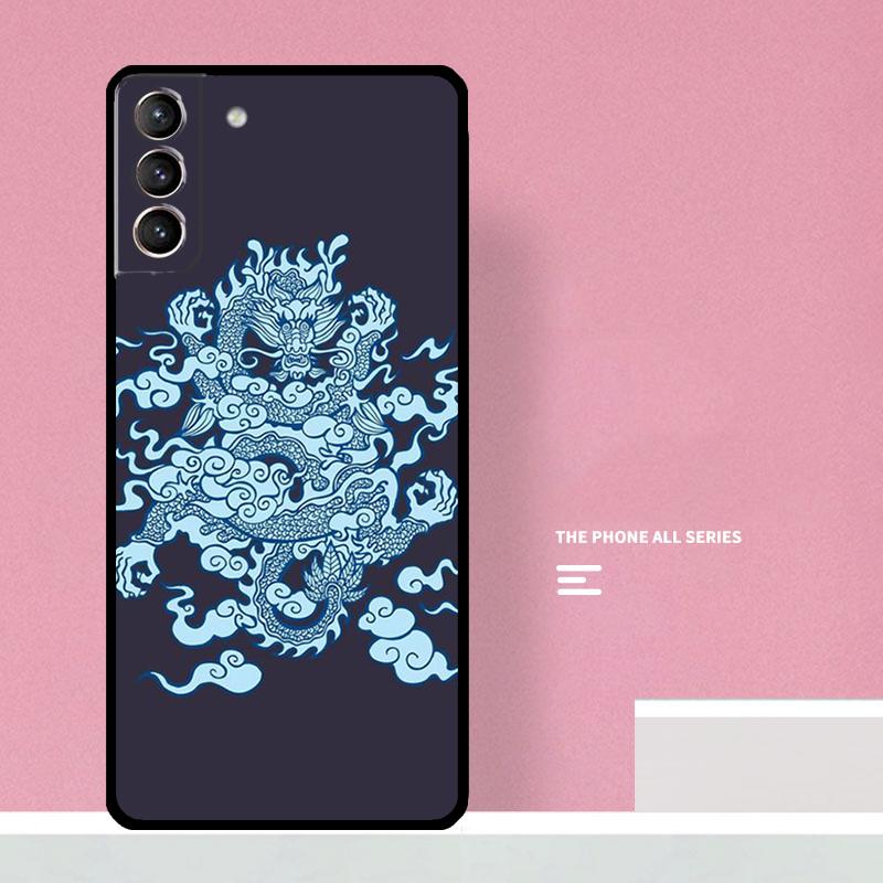 Chinese Dragon Phone Case For Samsung Galaxy S25 S26 Ultra S20 S21 S22 S23 S24 Plus S10 S25 FE Cover Coque
