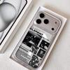 C-Clarent Scat Pack Phone Case For iPhone 17 16 15 14 13 12 Pro Max Plus With Magnetic Crystal Clear Case Wireless Charge