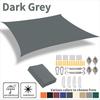 Waterproof Sun Shade Sail Large Rectangle Sunshade Canopy UV Block Shade Cover for Patio Garden Pergola Porch Tent Awning Shelte