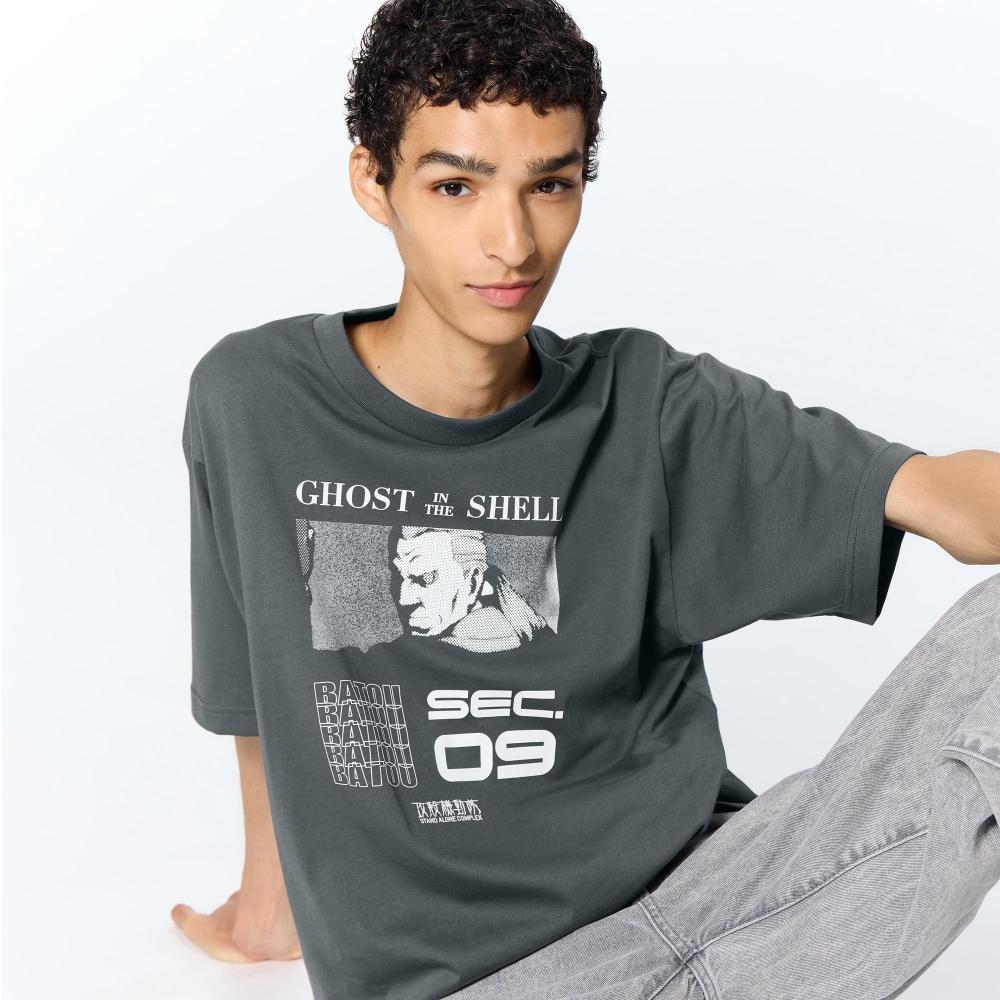 

GU от Uniqlo Graphic T Призрак в доспехах SAC