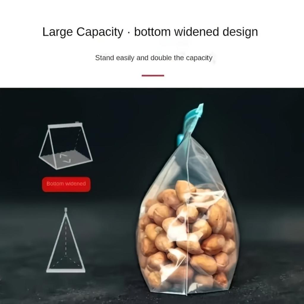 70/60/50 Zippered Fresh-keeping Bags In Three Specifications, Food Classification Storage Bags, and Food Preservation Sealed Bags