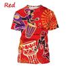 Summer Round Neck African Style Ethnic Woman Graphic 3D Print Top Fashionable Casual Short Sleeved Women's T-shirts
