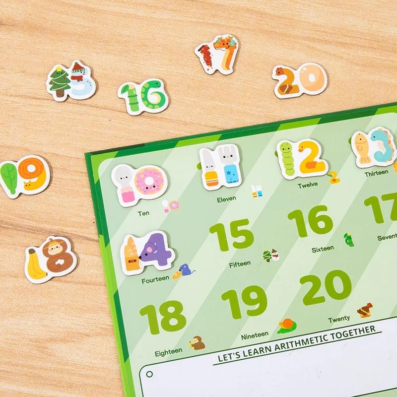 Libro di Adesivi Attività Montessori per Bambini Il Mio Primo Libro Silenzioso Giocattolo Educativo per l'Apprendimento Precoce - Gioco di Abbinamento per Bambini
