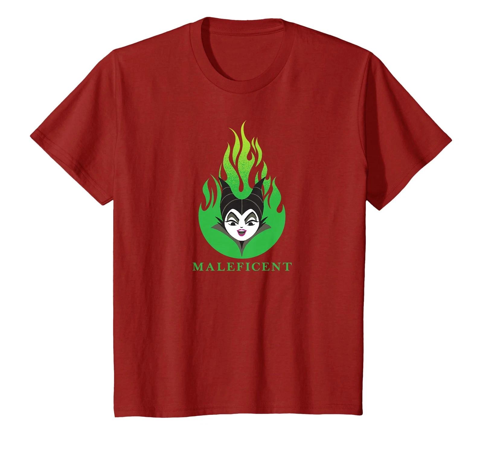 Disney Villains Kawaii Maleficent Green Frame Mini T-Shirt_ 2XL