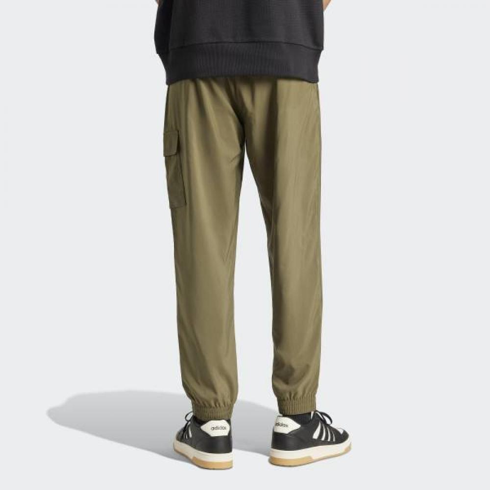 Adidas Korea Official Essentials Small Logo Cargo Pants Jd1824