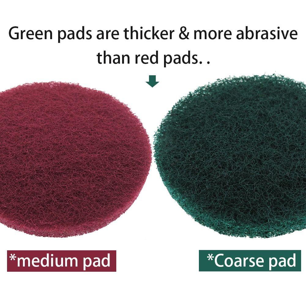 Tub Kitchen For Bathroom Floor Tile Scrubber Drill Power Brush Polishing Pad Power Scouring Pads