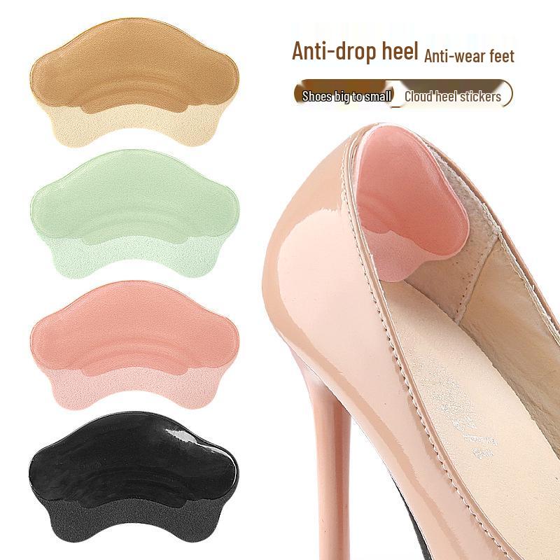 Macaron Color Loafers Heel Stickers: Anti-Wear, Self-Adhesive, Size Adjustment, Prevents Heel Drop, Half-Size Insoles.