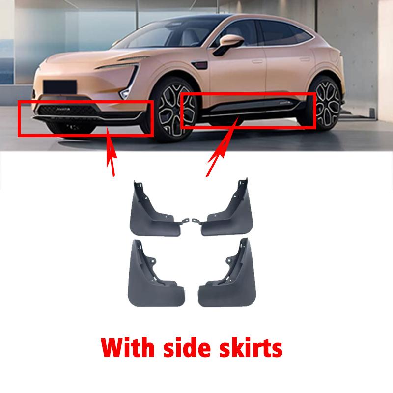 Car Fenders For Avatar 11 2025 2026 2027 Accessories Auto Mudflaps Mud Flare Front Rear Splash Guards Mudguards Anti-Bump Tools With side skirts