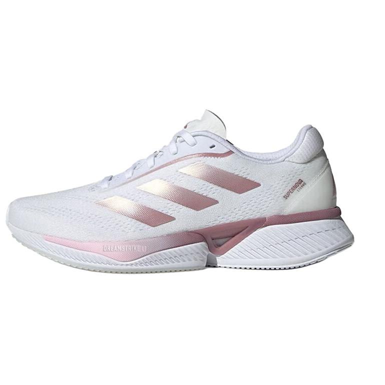 

Adidas Supernova Eterno Comfortable Versatile Non-Slip Durable Low-Top Casual Running Shoes Unisex Sneakers White Pink IH0447 38