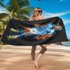 Haaland's Number 9 Journey Beach Towel, Quick-drying, Easy To Care For, Suitable for Both Fitness and Beach Vacations,Sports Essential