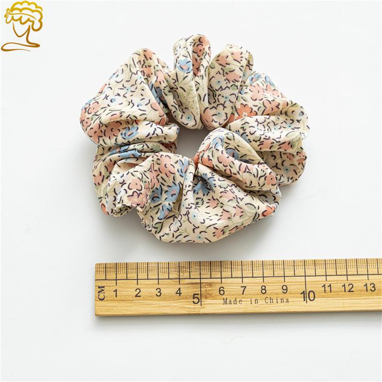 New Style Sweet Floral Large Hairband for Headwear - Perfect for Girls with Ponytail Hair. Made of Fabric.