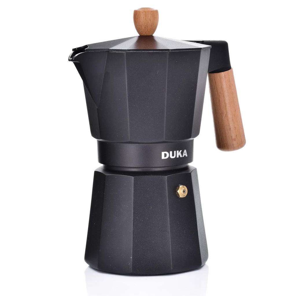 Elegant 6-Cup Stovetop Espresso Maker, Tryck Scandi DUKA
