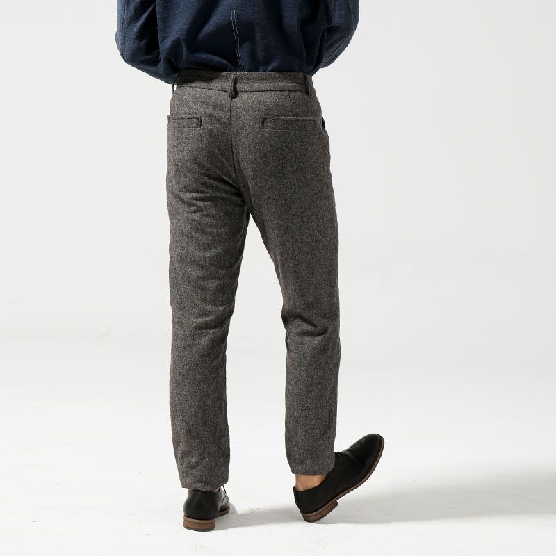 Menseye Menseye Men's Wool Casual Pants