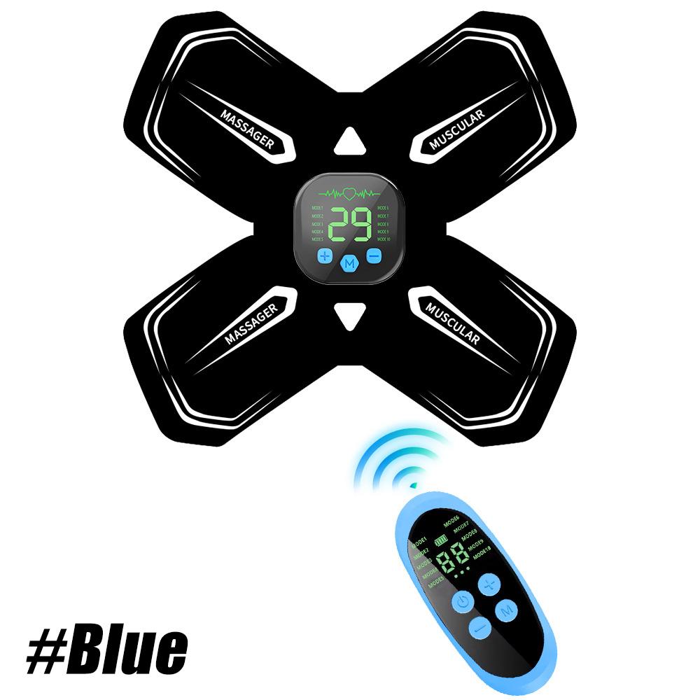 

Durable And Safe Wireless Tens + Ems Muscle Stimulator - Rechargeable Deep Tissue Massager For Back/Neck/Leg Pain Relief - Electrictherapy Device