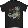 T Rex Halloween Pumpkin Unisexs Shirt 100 Cotton Vintage Stylish Fashion Graphic Slightly Designer Clothes Homme Versatile