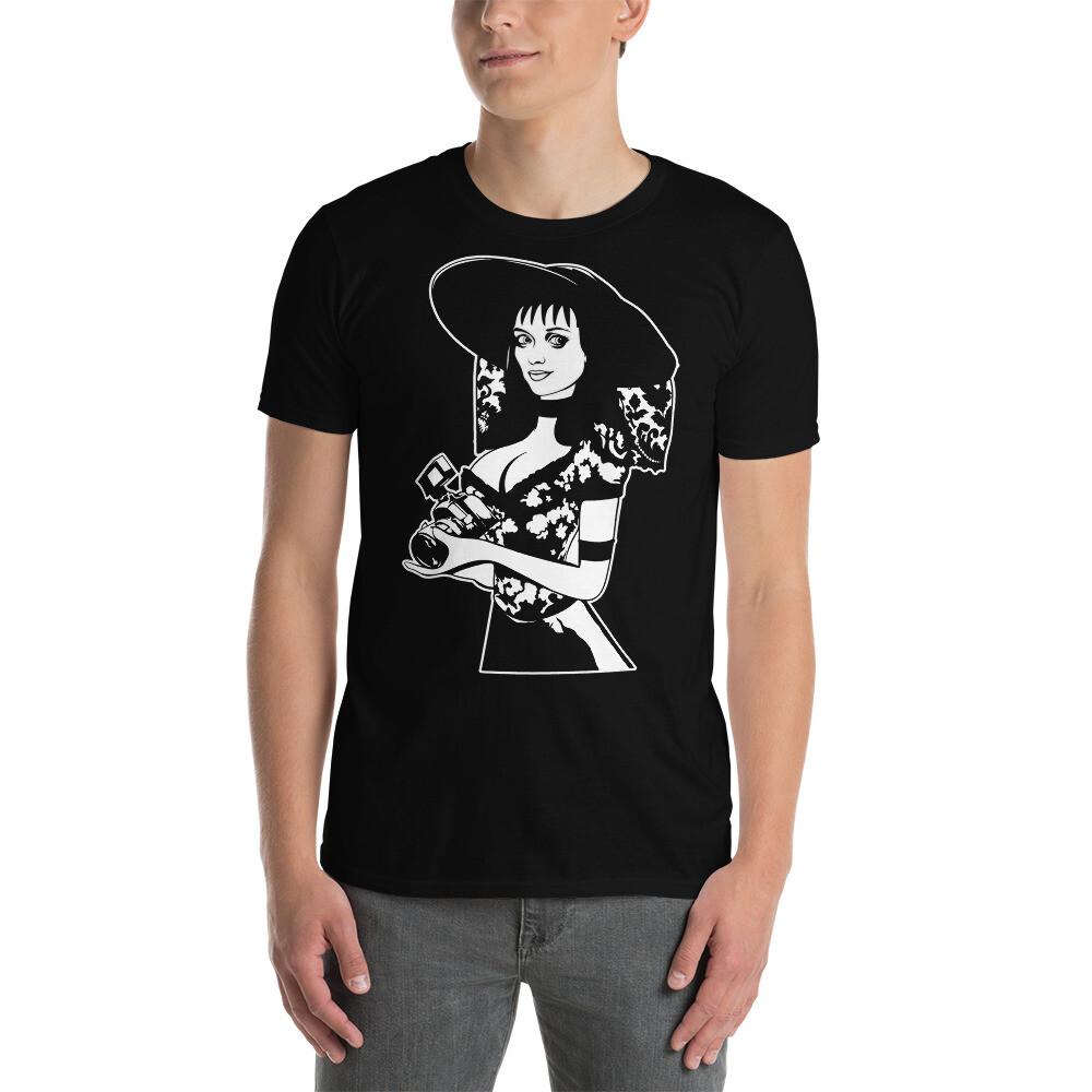 

Lydia Gothic Goth Girl Horror Halloween Short-Sleeve Unisex T-Shirt M