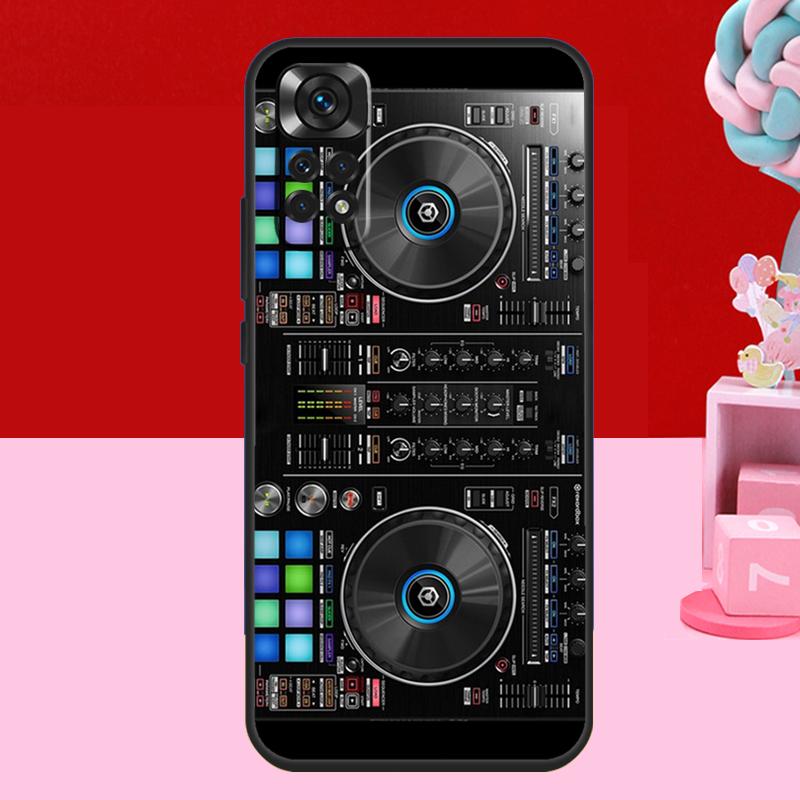 Music DJ Controller Mixer Case For Xiaomi Redmi Note 14 13 12 11 10 15 Pro Plus Redmi 15 C 13C 10C 12C 14C Soft Cover