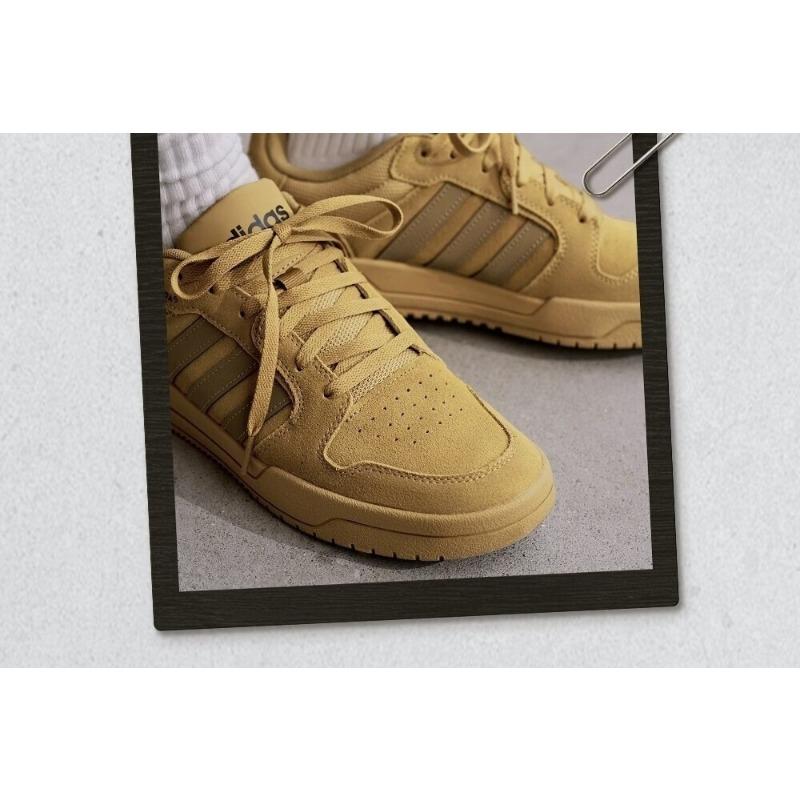 

Ретро-баскетбольные кроссовки Adidas ENTRAP для мужчин и женщин - Adidas KJ6984 35.5 коричневый